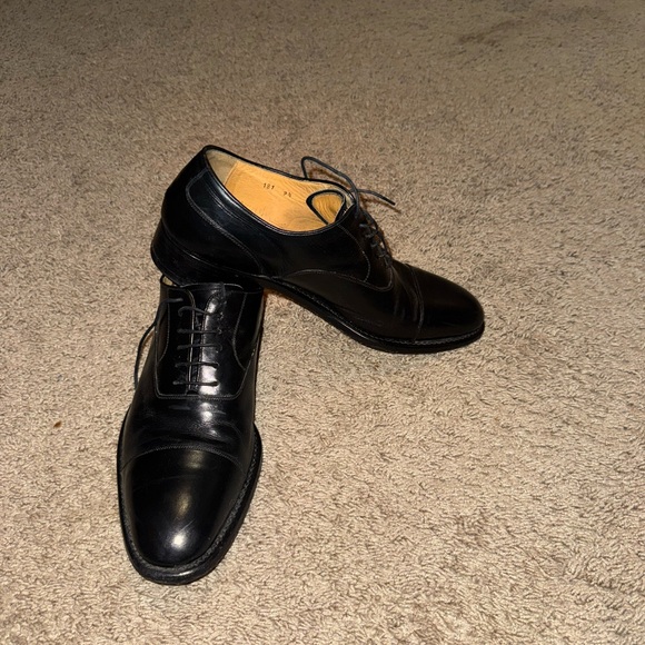 Shoes Leather dress shoes size 11,5 men’s Harris Firenze / Made in Italy - Picture 4 of 10